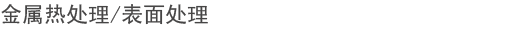 金属热处理/表面处理